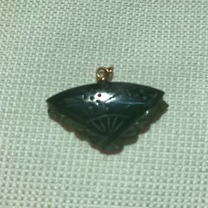 Jade Fan Pendant